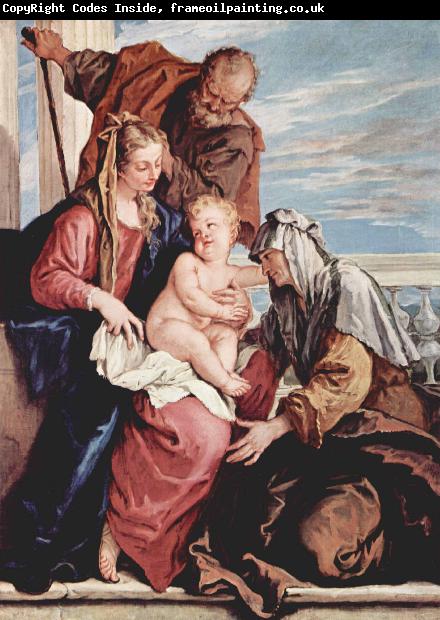 Sebastiano Ricci Heilige Familie mit Hl Anna